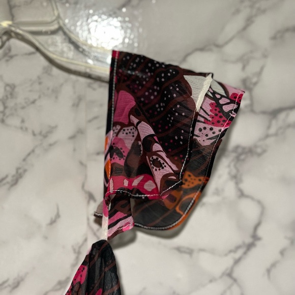 BETSEY JOHNSON Pepper Butterfly-Print Midi Dress - Picture 6 of 9